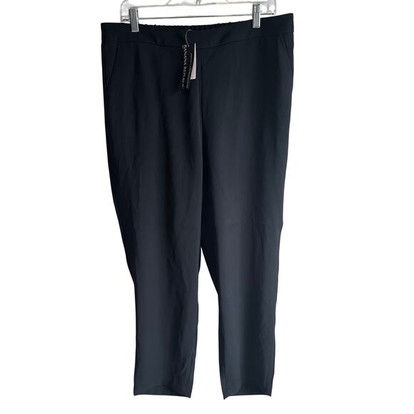 Banana Republic Hayden Pull on Pant Black L 493000 - Picture 2 of 10